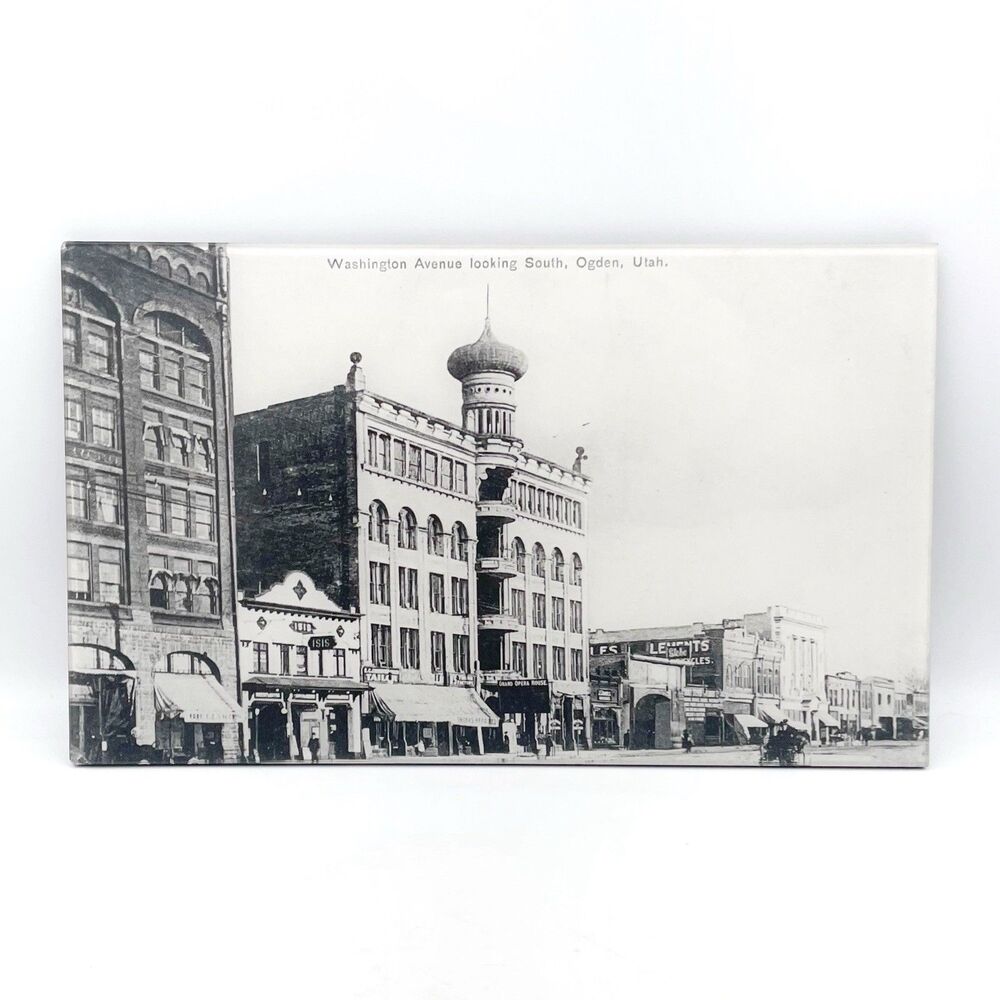 Vintage Ogden Utah Grand Opera House Museum Display Postcard Print Matte Finish
